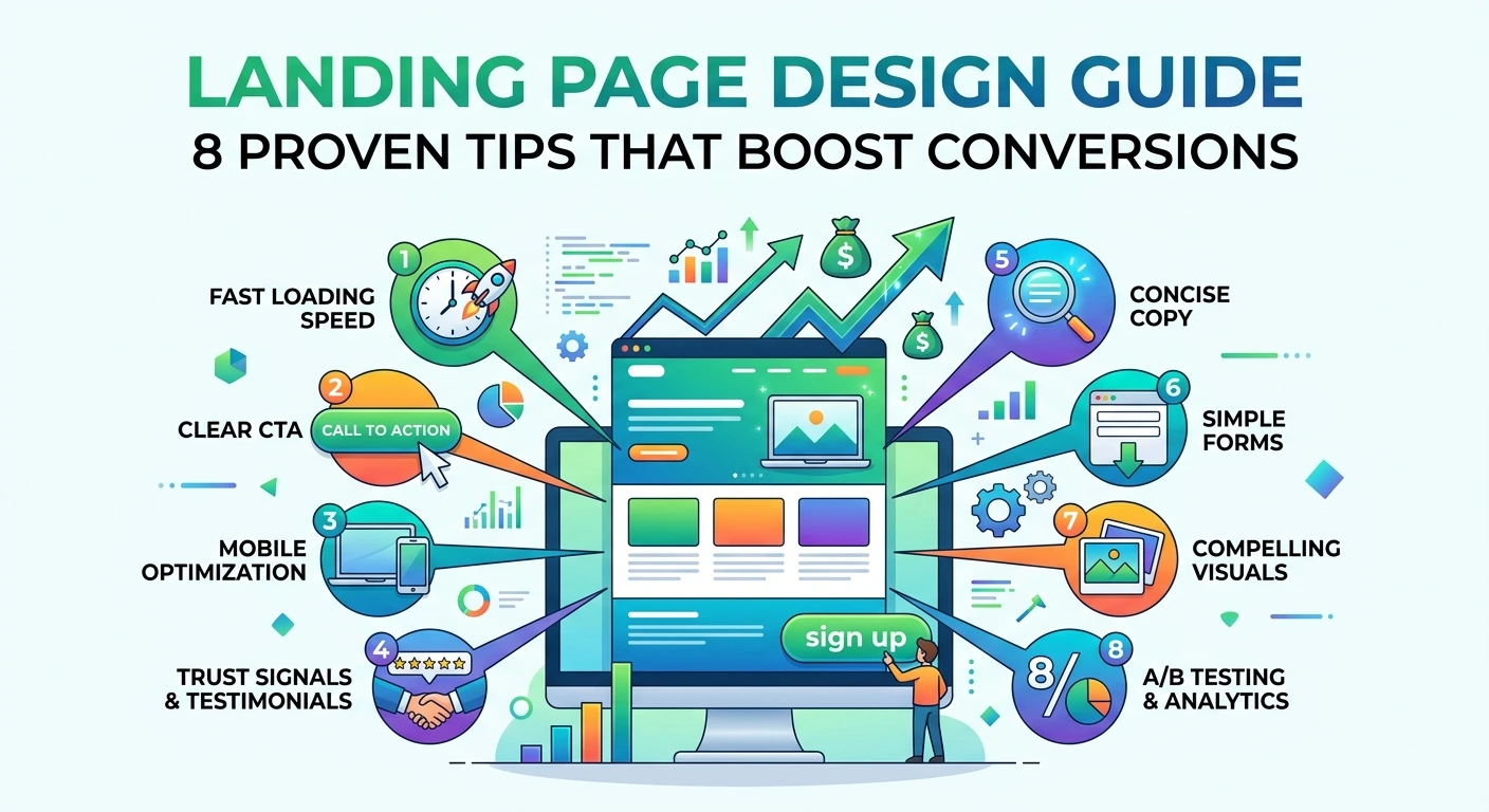 landing page design tips