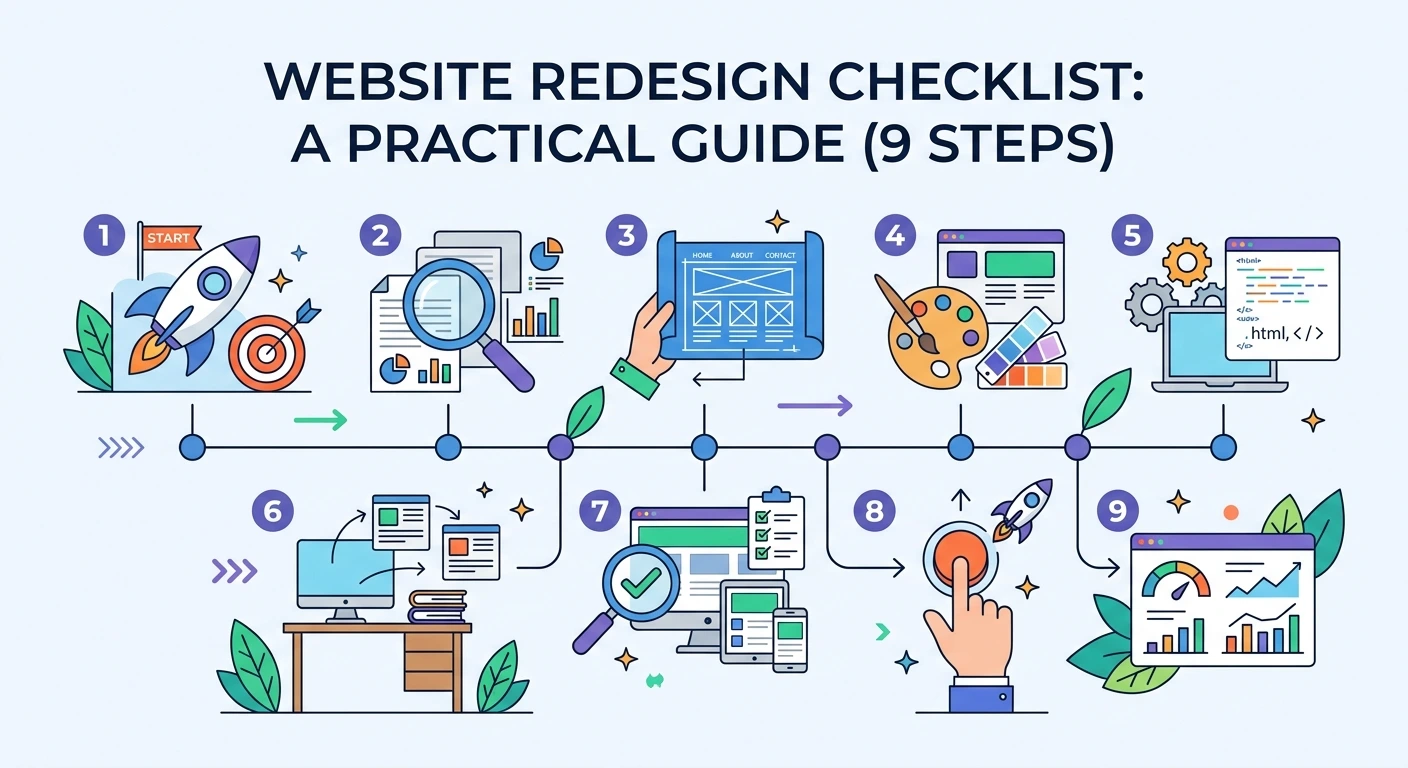 website redesign checklist